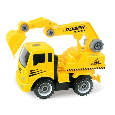 Azimport AZImport T29A Take A-Part Construction Truck with 4 Different Forms; Dump Truck; Crane; Cement Mixer; Excavator T29A